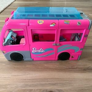 Barbie Pink and Teal Dream Camper